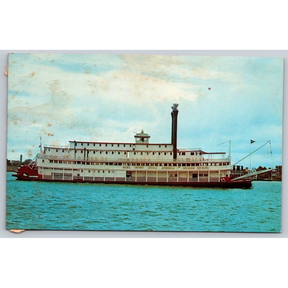 1963 JFK President Kennedy Hannibal Lighthouse Mention Postcard Gordon C Greene